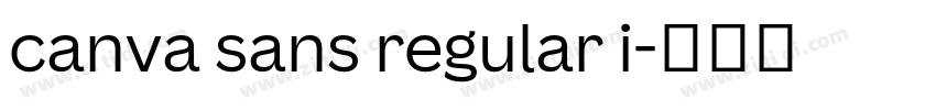 canva sans regular i字体转换 canva sans regular i字体转换